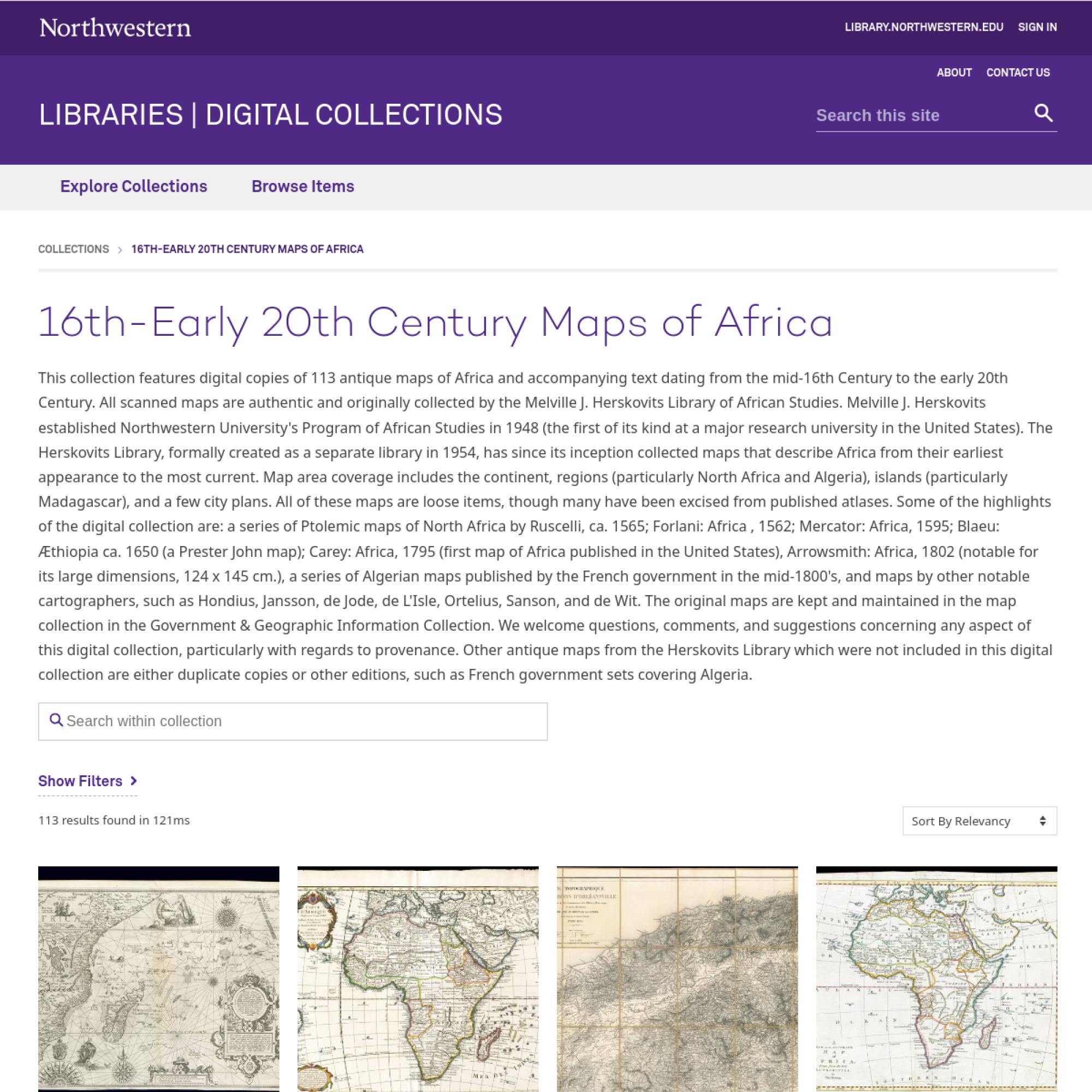 16th-Early 20th Century Maps of Africa | Africa Commons